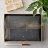 Decoupage Christmas Cow Wall Art  Seidenpapier (Geschenk)