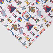 Decoupage Circus Geburtstagsparty Babydusche Seidenpapier (Ausschnitt)