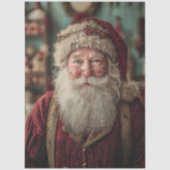 Decoupage Classic Photo Santa Claus Seidenpapier (Vorderseite)