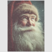 Decoupage Classic Santa Claus Winter Scene Seidenpapier (Vorderseite)