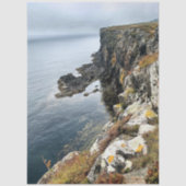 Decoupage Coastal Cliffside in Ireland  Seidenpapier (Vorderseite)