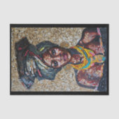 Decoupage Cool nigerianischen Frauen Imitate Mosai Seidenpapier (Vorderseite)