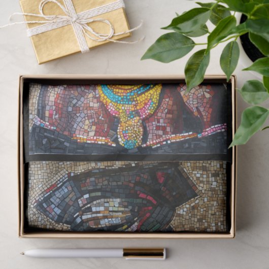 Decoupage Cool nigerianischen Frauen Imitate Mosai Seidenpapier (Geschenk)