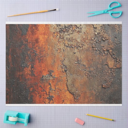 Decoupage Copper Patina Imitats beenden Seidenpapier (Basteln)