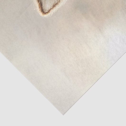 Decoupage Country Fox Reitkarte Seidenpapier (Ausschnitt)