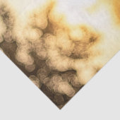 Decoupage Cow Long Horn Grazing Seidenpapier (Ausschnitt)