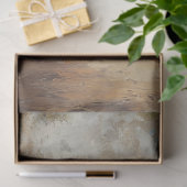 Decoupage Cowboy Santa Claus und Geschenktasche Seidenpapier (Geschenk)