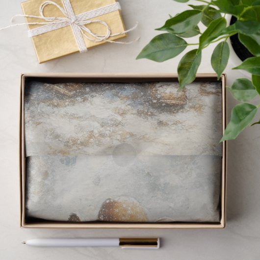 Decoupage Cowboy Santa Horse Winter Scene Seidenpapier (Geschenk)