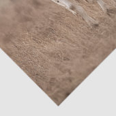 Decoupage Cowboy & Son Hand in Hand mit Rindern Seidenpapier (Ausschnitt)