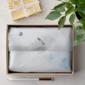 Decoupage Cowboy Yellow Truck Field Blume Seidenpapier (Geschenk)