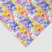 Decoupage Crocus Blume Floral Geburtstag Seidenpapier (Ausschnitt)
