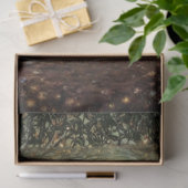 Decoupage Curious Girl Mystical Caterpillar Seidenpapier (Geschenk)