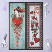 Decoupage Curious Wonderland Seidenpapier (Basteln)