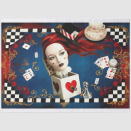 Decoupage Curious Wonderland Seidenpapier