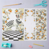 Decoupage Curious Wonderland Seidenpapier (Basteln)