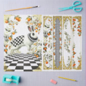 Decoupage Curious Wonderland Seidenpapier (Basteln)