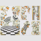Decoupage Curious Wonderland Seidenpapier (Vorderseite)