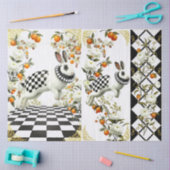 Decoupage Curious Wonderland Seidenpapier (Basteln)
