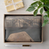 Decoupage Dackel Sheriff Hund auf dem Bereich Seidenpapier (Geschenk)