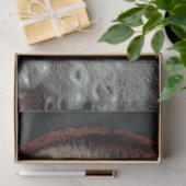 Decoupage Daniel Boone Santa Claus Peek Art Seidenpapier (Geschenk)