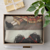 Decoupage Dark Circus Doll Seidenpapier (Geschenk)