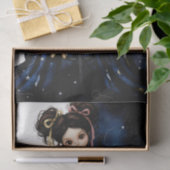 Decoupage Dark Circus Doll Seidenpapier (Geschenk)