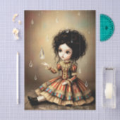 Decoupage Dark Circus Doll Seidenpapier (Handwerk)