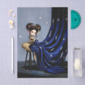 Decoupage Dark Circus Doll Seidenpapier (Handwerk)