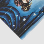 Decoupage Dark Circus Doll Seidenpapier (Ausschnitt)