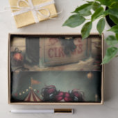 Decoupage Dark Circus Doll Seidenpapier (Geschenk)