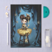 Decoupage Dark Circus Doll Seidenpapier (Handwerk)