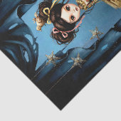 Decoupage Dark Circus Doll Seidenpapier (Ausschnitt)