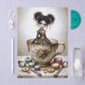 Decoupage Dark Circus Doll Seidenpapier (Handwerk)