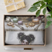 Decoupage Dark Circus Doll Seidenpapier (Geschenk)