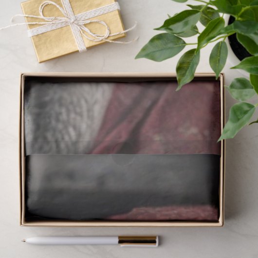 Decoupage Dead Serious Santa Claus Skeleton Peek  Seidenpapier (Geschenk)