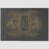 Decoupage der Black Cabinet Card Seidenpapier (Vorderseite)