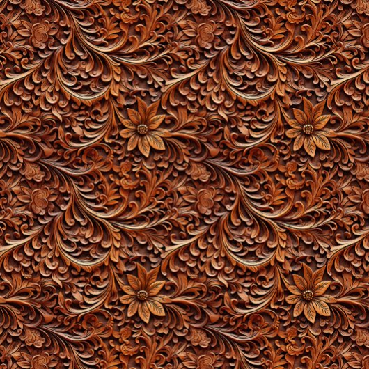 Decoupage der geschnitzten Blume aus Holz Seidenpapier