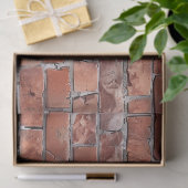 Decoupage der Red Brick Wall Seidenpapier (Geschenk)
