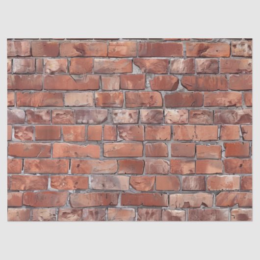 Decoupage der Red Brick Wall Seidenpapier (Vorderseite)