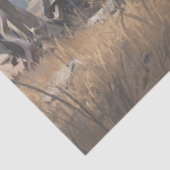 Decoupage Desert Skeleton Fur Feathers Funk Band Seidenpapier (Ausschnitt)