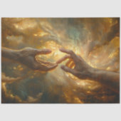 Decoupage Devine Connection Creation Faith Based Seidenpapier (Vorderseite)