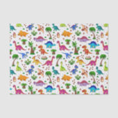 Decoupage Dinosaur Geburtstagsparty Babydusche Seidenpapier (Vorderseite)