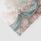 Decoupage Drawer Front Pastel Circus Vintage Lace  Seidenpapier (Ausschnitt)