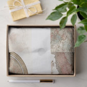 Decoupage Drawer Panel Whimsical Circus Story Book Seidenpapier (Geschenk)