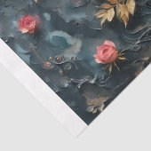 Decoupage - Dreamähnliche Rose - Seidenpapier (Detail)