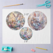 Decoupage Easter Spring 12" & 8" Rounds  Seidenpapier (Basteln)