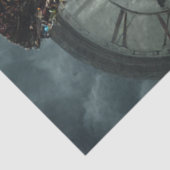 Decoupage Eccentric Timekeeper Fantasy Portrait Seidenpapier (Ausschnitt)