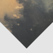 Decoupage Eiffel Tower Paris Nightscape Seidenpapier (Ausschnitt)