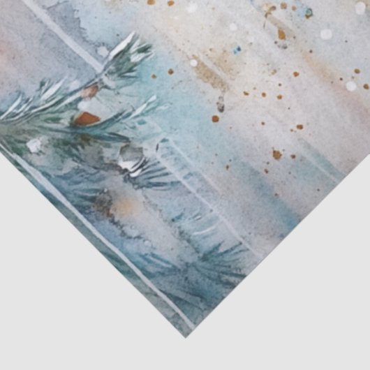 Decoupage Elche Weihnachtsschmuck in Antlers Seidenpapier (Ausschnitt)