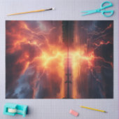 Decoupage Electric Reverie Lightening Show  Seidenpapier (Basteln)